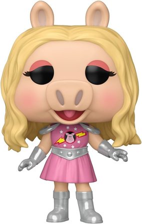Funko Pop! Tv: Muppets - İlk Mate Bayan Piggy | Resmi Ürün - Raf Teşhir Için Koleksiyonluk Vinil Hey