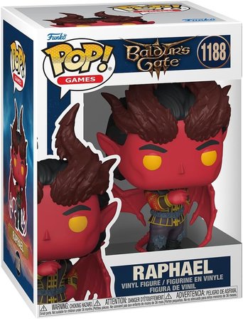 Funko Pop Oyunları: Baldur Kapısı 3 - Raphael | Resmi Ürün - Raf Teşhir Için Koleksiyonluk Vinil Hey