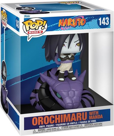 Funko Pop! Rides: Naruto Classic - Orochimaru - Orochi + Manda - Koleksiyon Vinil Figür - Hediye Fik