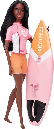 Barbie Olimpiyat Bebekleri, Tokyo 2020 Olimpiyat Oyunları Bebeği Ve Aksesuarları - Sörf Gjl76