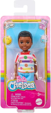 Barbie Chelsea Bebek, Çiçek Desenli Elbise Ve Ayakkabı Ile Kırmızı Saçlı Ve Mavi Gözlü Küçük Bebek, 