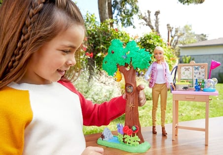 Barbie Nat Geo Kelebek Bilimi Oyun Seti Gdm49