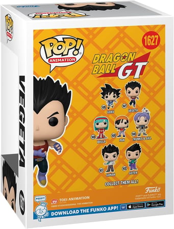 Funko Pop! Animasyon: Dragon Ball Gt - Vegeta | Merchandising Official De Anime - Vinil Figür Koleks