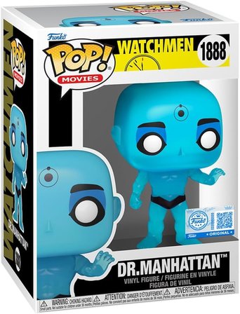 Pop Dr. Manhattan Watchmen Funko Original 1888 (Plastik Korumalı)