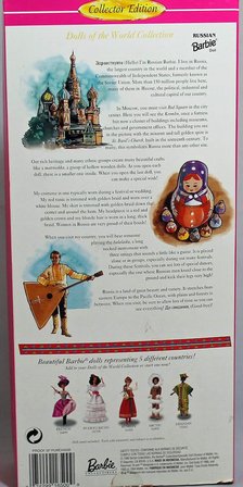 Barbie Collector # 16500 Dolls Of The World Russian
