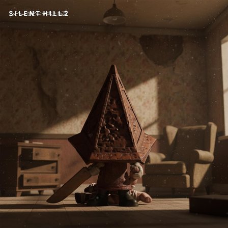 Funko Pop! Premium: Silent Hill - Piramit Kafası - Koleksiyonluk Vinil Figür - Hediye Fikri - Resmi 