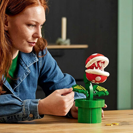 Lego® Super Mario™ Piranha Plant 71426- Yetişkinler İçin Koleksiyonluk Yapım Seti (540 Parça)