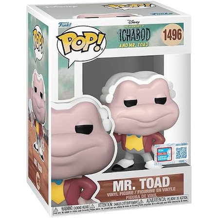 Funko Pop! Disney Ichabod Ve Mr. Toad Mr. Toad Vinil Figür, 8,4 Cm