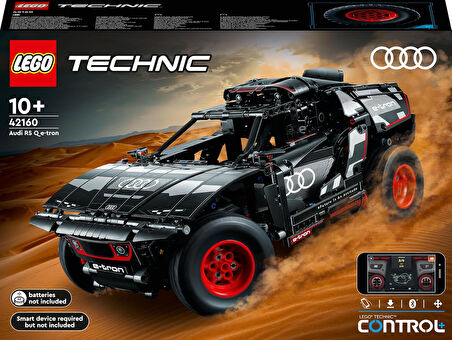 Lego® Technic Audi Rs Q E-Tron 42160-10 Yaş Ve Üzeri Uzaktan Kumandalı Ralli Arabalarını Seven Çocuk