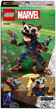 Lego Marvel Rocket Ve Bebek Groot 76282 – 10 Yaş Ve Üzeri Süper Kahraman Seven Çocuklar İçin İnşa Ed
