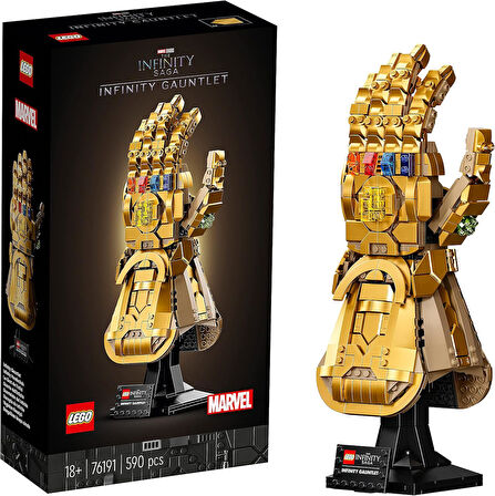 Lego Marvel Sonsuzluk Eldiveni 76191 - Yetişkin Süper Kahraman Sevenler İçin Yaratıcı Oyuncak Yapım 
