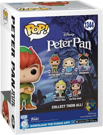 Funko Pop! Disney: Peter Pan 70Th Anniversary - Peter Pan With Flute