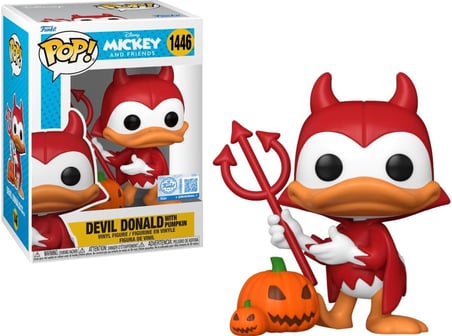 Funko Pop! Disney: Chase Ile Devil Donald Duck - Vinil Koleksiyon Figürü - Hediye Fikri - Resmi Tica