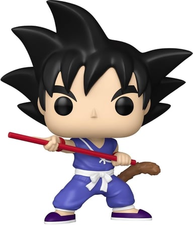Funko Pop! Animasyon Dragon Ball Goku Nyoibo Vinil Figürlü #1922, Karanlıkta Parlayan