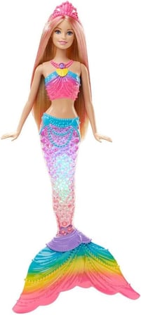 Barbie Gökkuşağı Işıklı Denizkızı Dhc40, Lty40Dhc