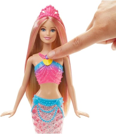 Barbie Gökkuşağı Işıklı Denizkızı Dhc40, Lty40Dhc