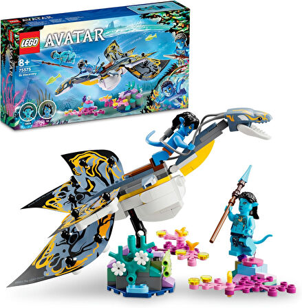 Lego® Avatar Ilu Keşfi 75575-8 Yaş Ve Üzeri Için 2 Minifigür İçeren Eğlenceli Yaratıcı Oyuncak Yapım