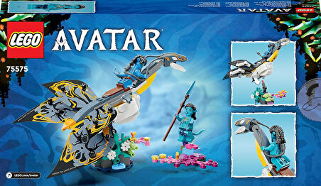 Lego® Avatar Ilu Keşfi 75575-8 Yaş Ve Üzeri Için 2 Minifigür İçeren Eğlenceli Yaratıcı Oyuncak Yapım
