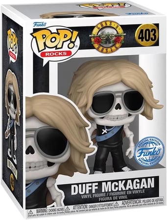 Funko Pop! Rocks 403 Duff Mckagan Exclusive