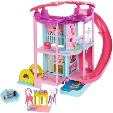 Barbie Chelsea Oyun Evi, Çok Renkli, 45,5X32X13,2Cm