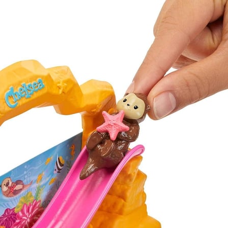 Barbie Ghv75 Chelsea Oyuncak Bebek Ve Akvaryumlu Oyun Seti, Yakl. 15 Cm, Yakıcı, Aksesuarlı