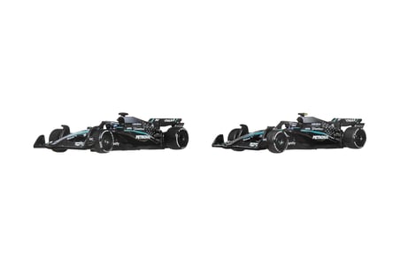 Hot Wheels Premium Formula 1 Oyuncak Arabalar, 2 Adet 1:64 Ölçekli Metal Mercedes Amg Petronas Formu