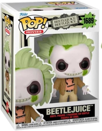 Funko Pop Movies Beetle Juice 1689 Figür, 72648