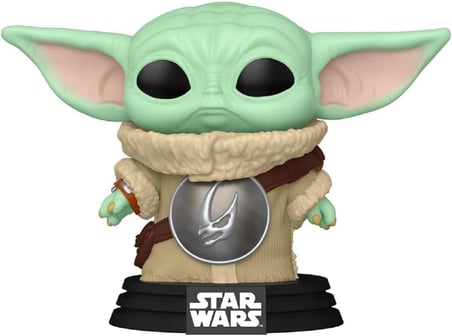 Funko Pop The Mandalorian Grogu With Mudhorn Chest Armor Figür, 889698904476