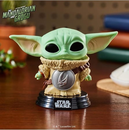 Funko Pop The Mandalorian Grogu With Mudhorn Chest Armor Figür, 889698904476