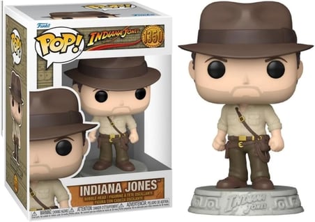 Funko Pop Movies: Rotla - Indiana Jones Figür, 889698592581