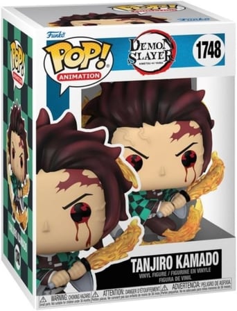 Funko Pop! Animasyon: Demon Slayer Tanjiro (Güneş Soluyan) Vinil Figürleri, Fp0001748