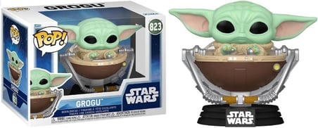 Funko Pop The Mandalorian Grogu In Pram Figür, 889698904513
