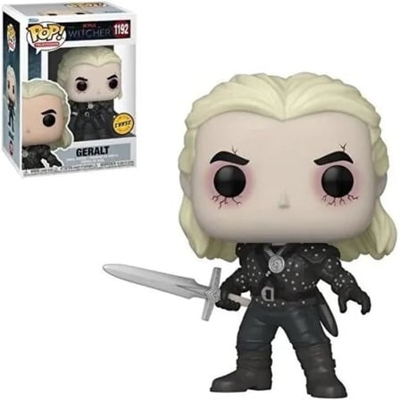 Funko Pop The Witcher Geralt Chase Karakter Figür Oyuncak, 889698578141Chase