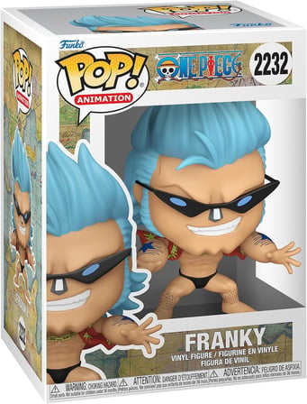 Funko Pop! Animasyon: Tek Parça - (Yenile) - Franky - Koleksiyon Vinil Figür - Hediye Fikri - Resmi 