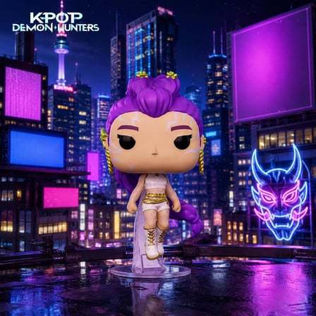 Funko Pop! Animasyon: Kpop Demon Hunters - Rumi - Nadir Kovalamaca Varyantı Için 1/6 Oranlar - Karan