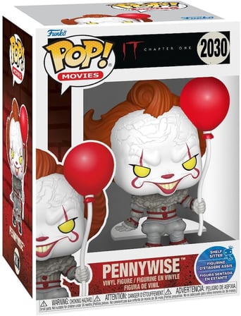 Funko Pop! Movies: It2 - Pennywise - Raf Bakıcısı - Koleksiyon Vinil Figür - Hediye Fikri - Resmi Ür