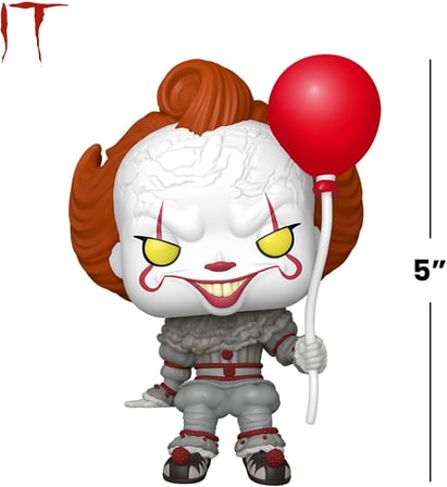 Funko Pop! Movies: It2 - Pennywise - Raf Bakıcısı - Koleksiyon Vinil Figür - Hediye Fikri - Resmi Ür