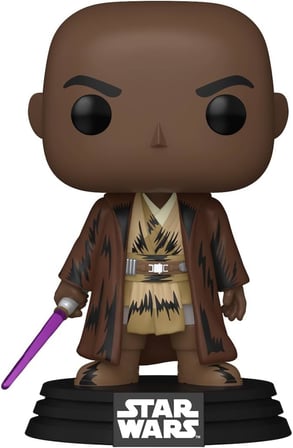 Funko Pop! Star Wars: Mace Windu - (Retro) - Koleksiyon Vinil Figür - Hediye Fikri - Resmi Ürün - Ço