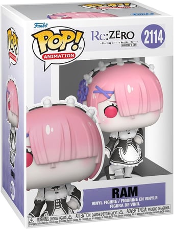 Funko Pop! Animasyon: Re: Zero - Ram - Vinil Koleksiyon Figürü - Hediye Fikri - Resmi Ticari Ürünler