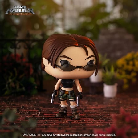 Funko Pop! Games: Tomb Raider - Lara Croft - Karanlığın Meleği - Koleksiyonluk Vinil Figür - Hediye 