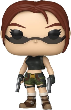 Funko Pop! Games: Tomb Raider - Lara Croft - Karanlığın Meleği - Koleksiyonluk Vinil Figür - Hediye 