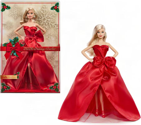 Barbie 2026 Mutlu Yıllar Bebeği Sarışın