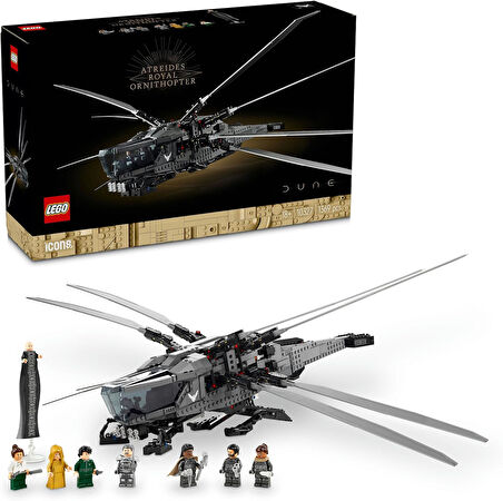Lego Icons Dune: Çöl Gezegeni Atreides Royal Ornithopter 10327 - Yetişkinler Için Koleksiyonluk Yara