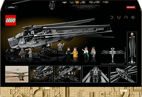 Lego Icons Dune: Çöl Gezegeni Atreides Royal Ornithopter 10327 - Yetişkinler Için Koleksiyonluk Yara