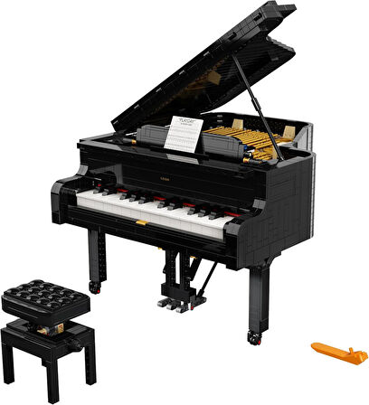 Lego® Ideas Kuyruklu Piyano 21323 - Yetişkinler Için Koleksiyonluk Ve Sergilenebilir Yaratıcı Yapım 