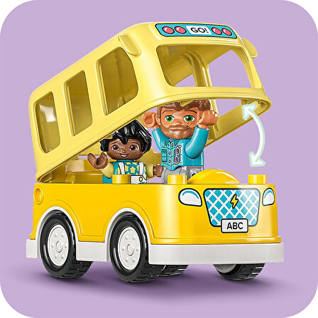 Lego Duplo Kasabası Otobüs Yolculuğu 10988