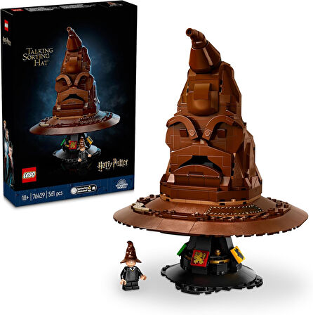 Lego Harry Potter Konuşan Seçmen Şapka 76429 - Yetişkin Harry Potter Hayranları Için Koleksiyonluk Y