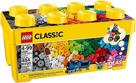 Lego Classic Orta Boy Yaratıcı Parçalar Yapım Kutusu 10696-4 Yaş Ve Üzeri Çocuklar Için Yaratıcı Oyu