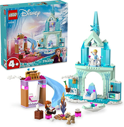 Lego ǀ Disney Frozen Elsa’Nın Karlar Ülkesi Şatosu 43238-4 Yaş Ve Üzeri Çocuklar Için Elsa, Anna Ve 