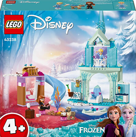 Lego ǀ Disney Frozen Elsa’Nın Karlar Ülkesi Şatosu 43238-4 Yaş Ve Üzeri Çocuklar Için Elsa, Anna Ve 